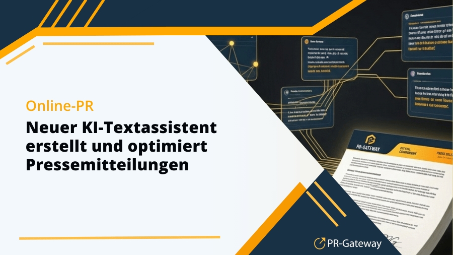 Neuer KI-Textassistent erstellt und optimiert Pressemitteilungen