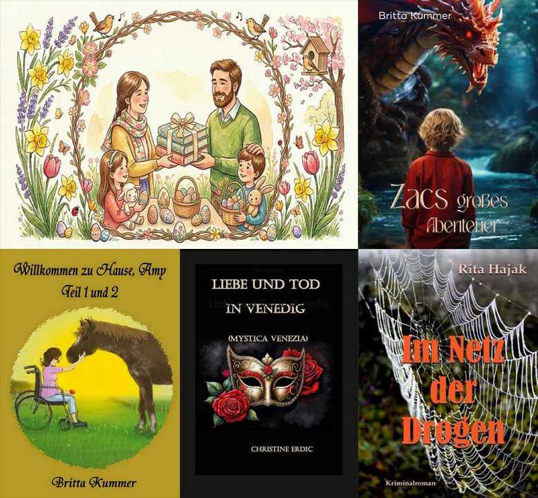 Osterfreunde, die man blättern kann