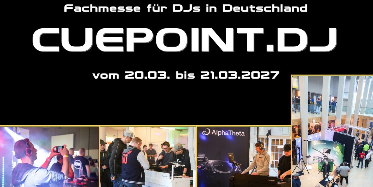 CUEPOINT.DJ 2027: Wenn Bits auf Beats treffen – Der neue Fixpunkt der europäischen DJ-Branche in Bielefeld