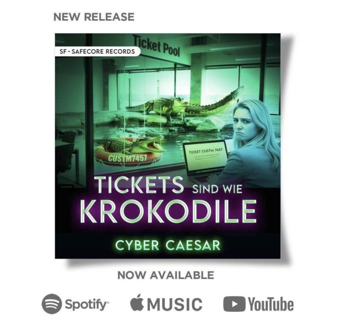 „Tickets sind wie Krokodile“ – SafeCore Records kündigt neues Album über den oft stressigen Arbeitsalltag an