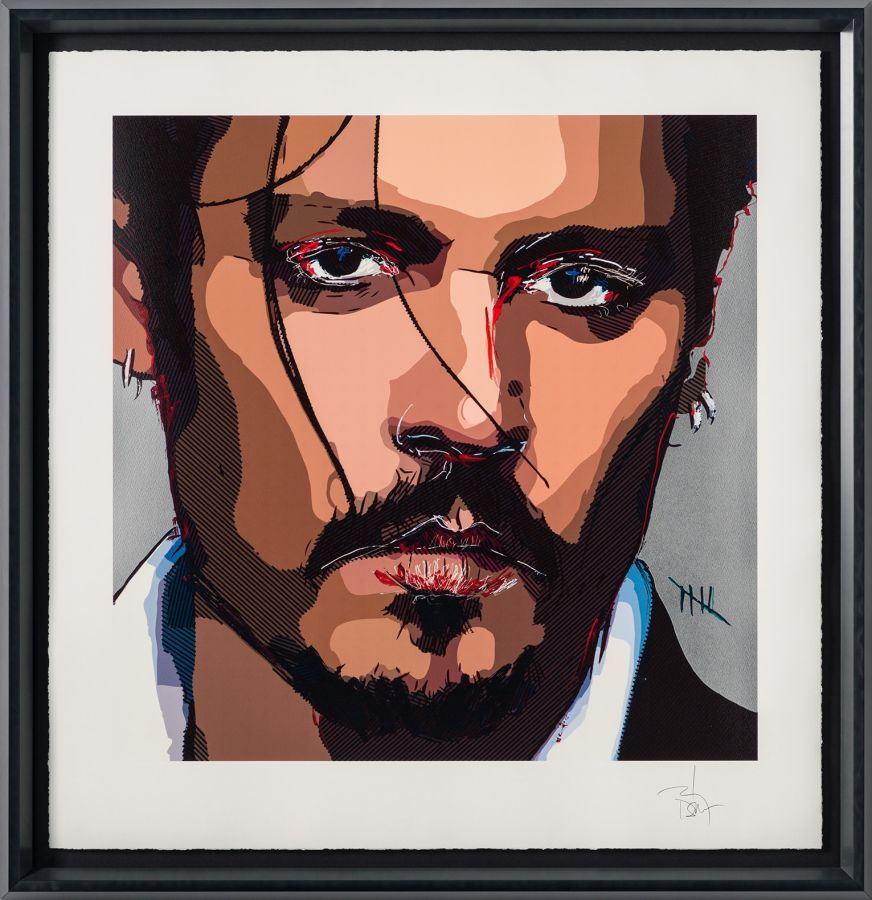 Originale Kunstwerke von Johnny Depp erstmals in Bayern zu sehen