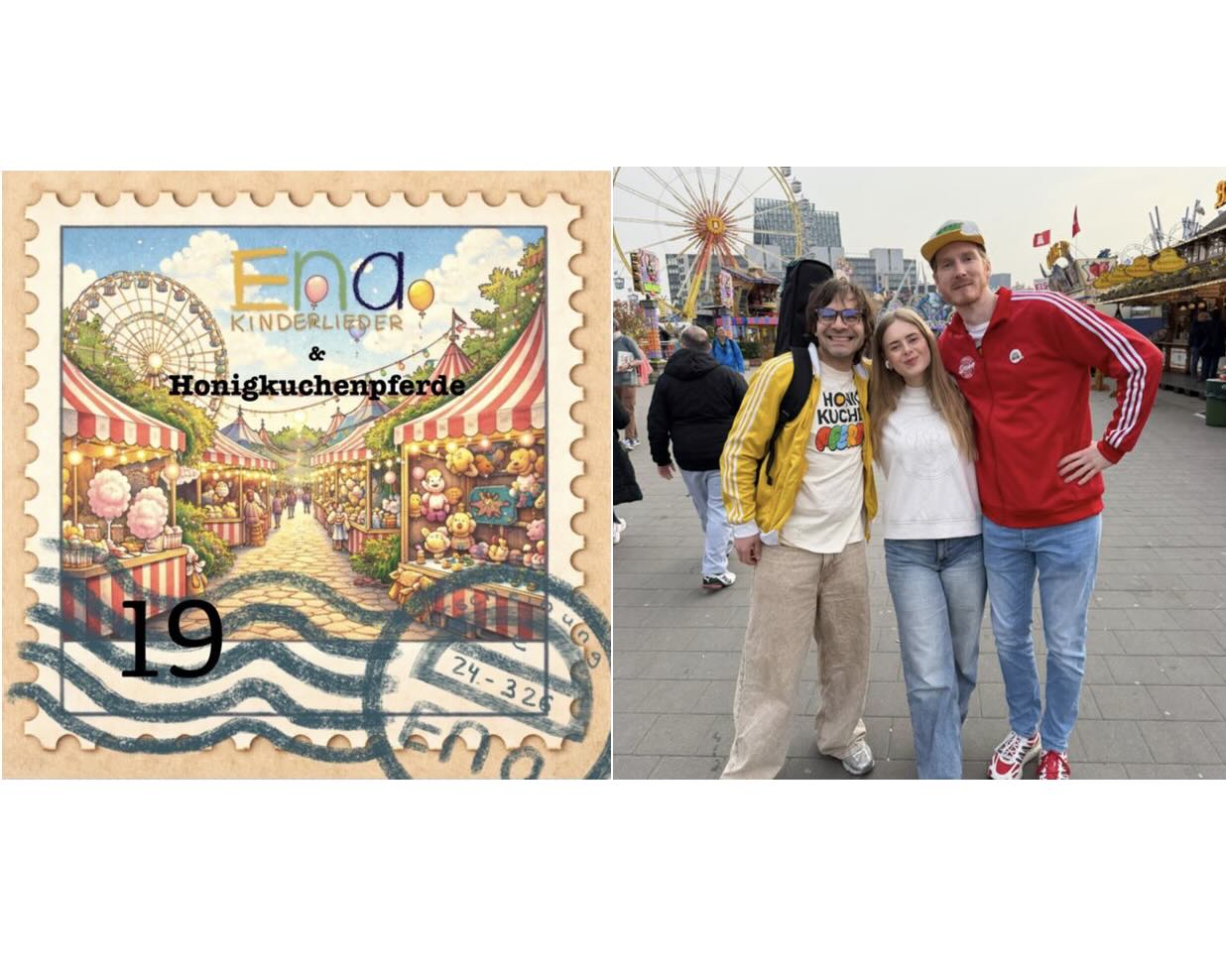 Ena Kinderlieder und Honigkuchenpferde machen den Jahrmarkt unsicher