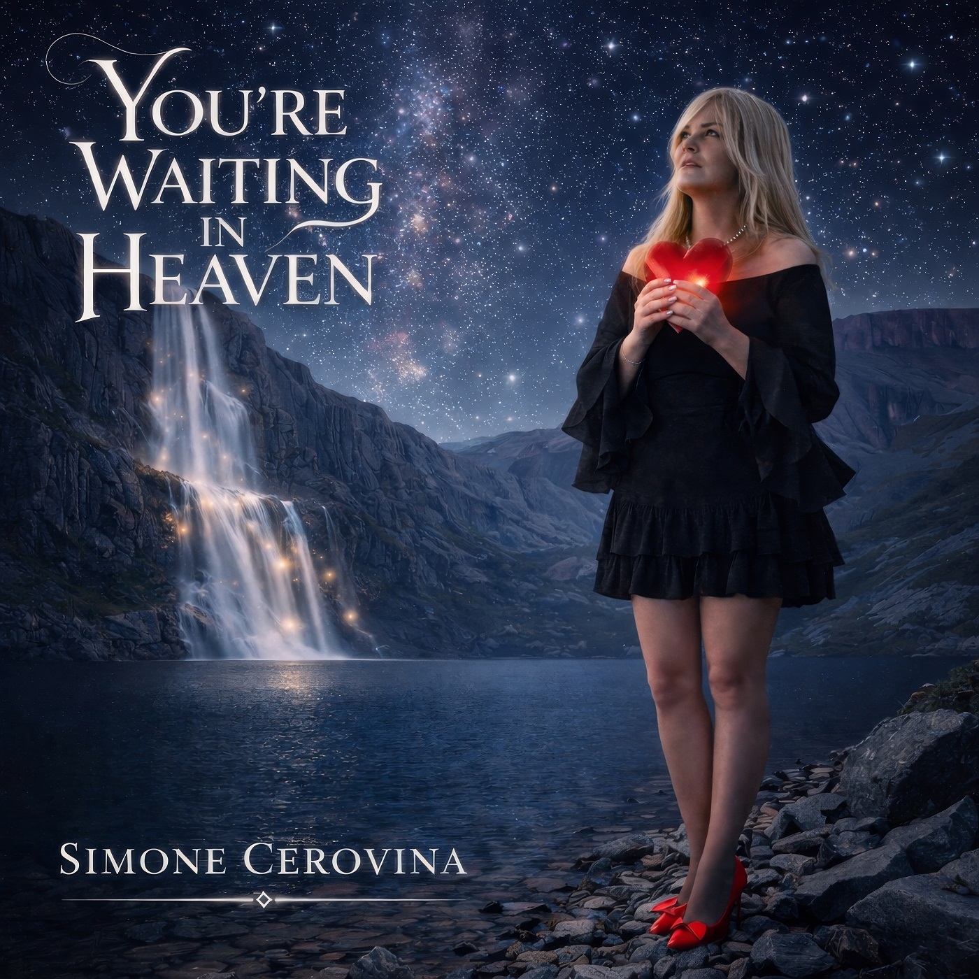 Die neue Popballade von Simone Cerovina – YOU-RE WAITING IN HEAVEN