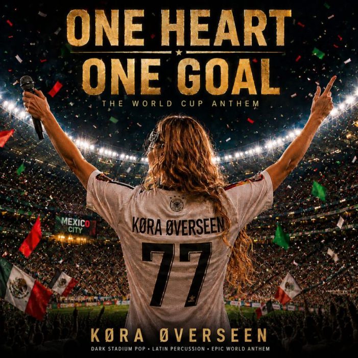 Eine Stimme. Ein Ziel. Millionen Herzen: KØRA ØVERSEEN präsentiert ONE HEART. ONE GOAL. Eine Stimme. Ein Ziel. Millionen Herzen: KØRA ØVERSEEN präsentiert ONE HEART. ONE GOAL.