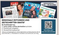 Netto-Aktion: kostenlose Leseproben von Zeitungen und Zeitschriften