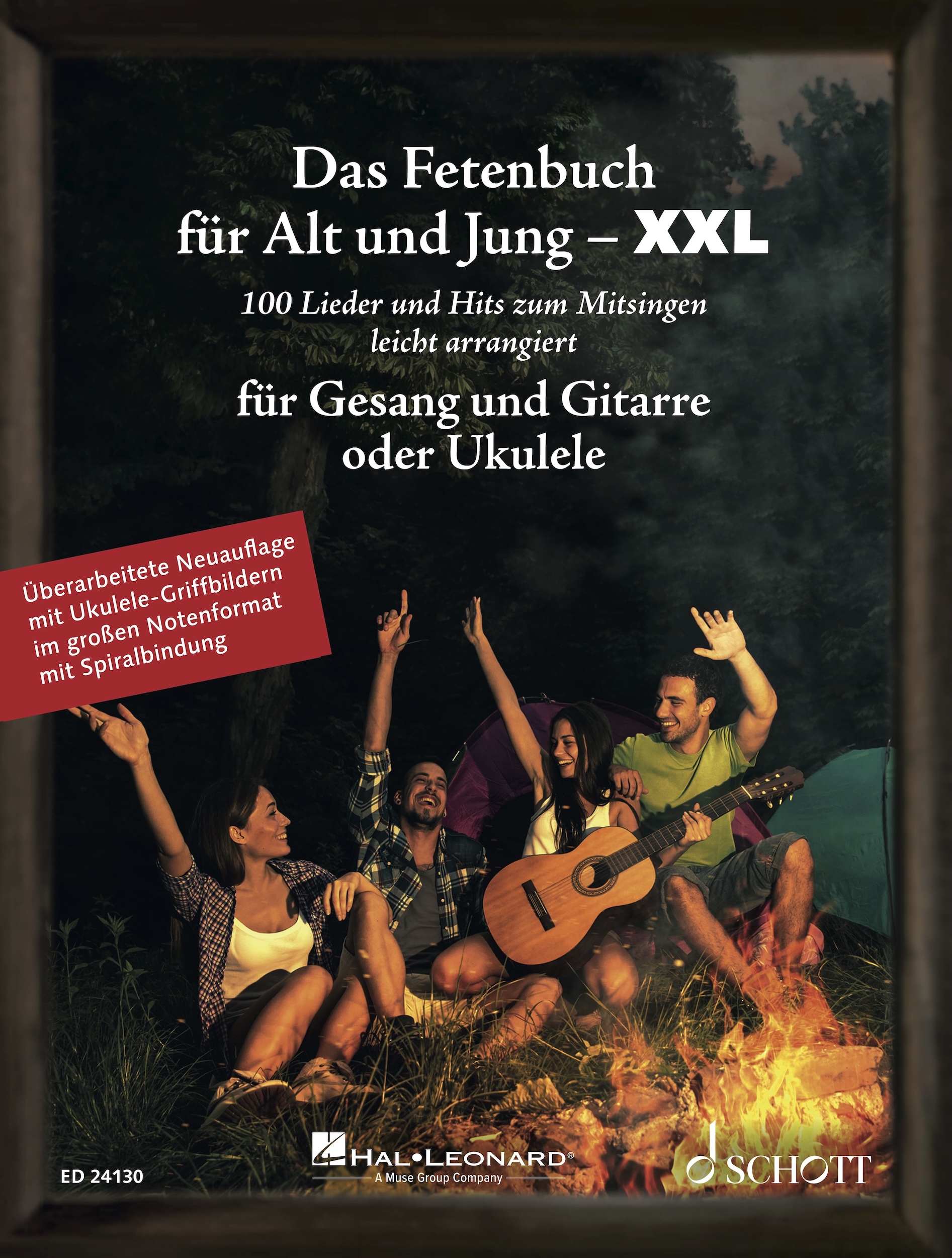 Das Fetenbuch für Alt und Jung – XXL: Beliebtes Liederbuch jetzt auch für Ukulele