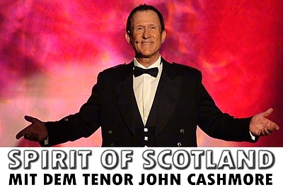 Deutschlandtournee: Spirit of Scotland mit dem britischen Tenor John Cashmore
