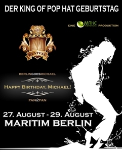 Berlin sagt:“Happy Birthday, Michael Jackson!“