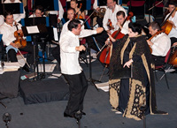 HARICLEA DARCLÉE FESTIVAL und Int. Gesangswettbewerb 2010 – Deutsche Tenor, Zigeuner Fausto Reinhart, begeisterte des Publikum