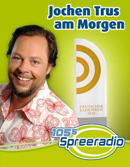 Jochen Trus – Gewinner des ersten Deutschen Radiopreises in der Kategorie „Beste Moderation“