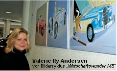 Dresden: Valerie Ry Andersen stellt neue Bilder bei Mercedes-Benz in Dresden aus – Kunst Dresden – Kunstausstellung