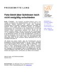 Foto-Streitüber Schlösser noch nicht endgültig entschieden