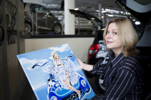Dresden Kunst – Austellung Dresden-  Kunstausstellung von Valerie Ry Andersen in der Mercedes-Benz Niederlassung verlängert.
