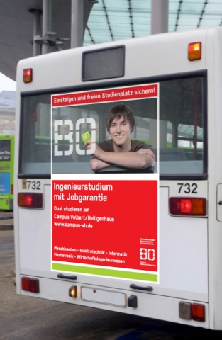 Agentur Steuerung B gewinnt  Grafik-Pitch der Hochschule Bochum