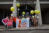 Saarbrücker Kollegen erneut im Warnstreik Saarbrücker Kollegen erneut im Warnstreik