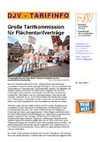 Große Tarifkommission für Flächentarifverträge Große Tarifkommission für Flächentarifverträge