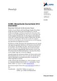 AUMA_MesseGuide Deutschland 2012 erschienen