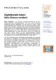Digitalkanäle haben faire Chance verdient Digitalkanäle haben faire Chance verdient