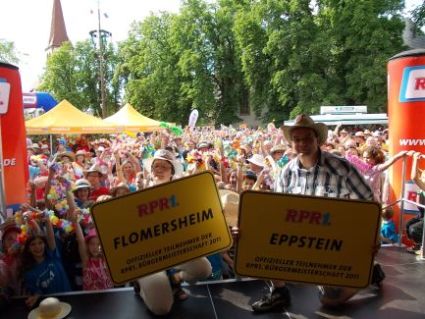 RPR1.Bürgermeisterschaft 2012  Acht Nachbargemeinden aus Rheinland-Pfalz kämpfen erneut um die Ehre und um 20.000 Euro