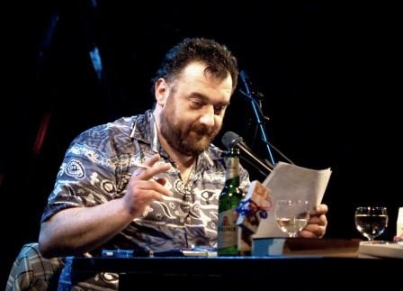 Walter W. Baumann liest und lebt Gedichte und Kurzgeschichten, 26. April 2012, Frannz-Club, Berlin