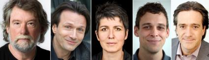 Pohl, Blau und Nobel wählen das dpa news talent (BILD)