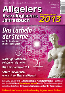 Allgeier’s astrologisches Jahresbuch 2013: Der Begleiter für jeden Tag