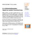 G+J-Wirtschaftsmedien: Appell an soziale Verantwortung