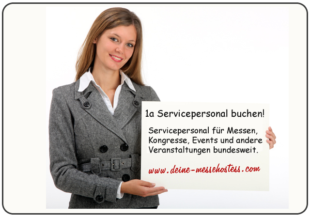 Servicepersonal buchen für Veranstaltungen bundesweit