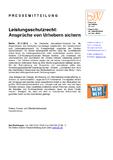 Leistungsschutzrecht: Ansprüche von Urhebern sichern Leistungsschutzrecht: Ansprüche von Urhebern sichern