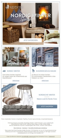 Westwing nutzt beim E-Mail-Marketing Cloud+ Services von eCircle