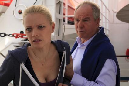 ZDF-Samstagskrimi „Einsatz in Hamburg – Mord an Bord“/ 
Franziska Knuppe in ihrer ersten TV-Rolle (BILD)