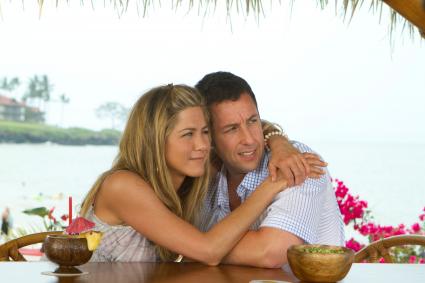 Hat Jennifer Aniston eine Chance gegen das blonde Supermodel auf ProSieben? Free-TV-Premiere von Adam Sandlers „Meine erfundene Frau“ am 10. Februar 2013 (BILD)