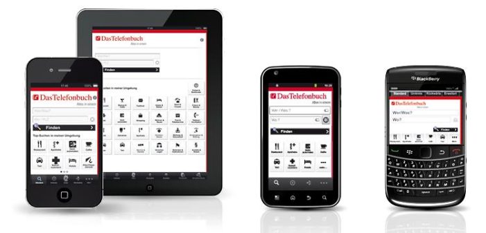 Das Telefonbuch verzeichnet 2,5 Millionen App-Downloads Das Telefonbuch verzeichnet 2,5 Millionen App-Downloads