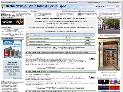 Berlin-News.Net: Portal zu Deutschlands Hauptstadt Berlin!
