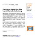 Frankfurter Rundschau: DJV begrüßt Kartellentscheidung