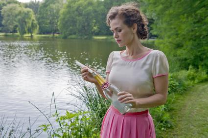„Flaschenpost an meinen Mann“/
ZDF-„Herzkino“ mit Melika Foroutan und Tobias Oertel (BILD)