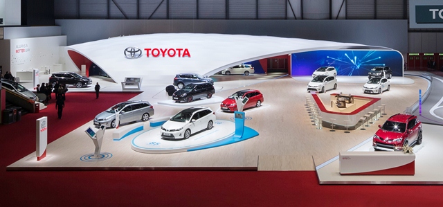 „The Wave“- das neue globale Stand-Design von Toyota