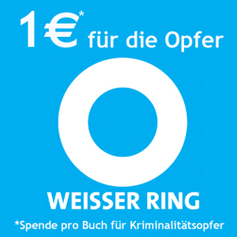 Krimi-Autorenduo der edition golbet kooperiert mit Weißem Ring