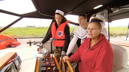 „Die Wollnys“ auf großer Bootstour (BILD)