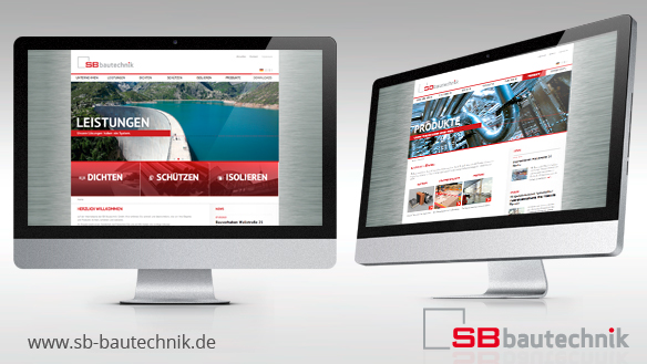 SB Bautechnik  Präsentation von Kompetenz und Sicherheit