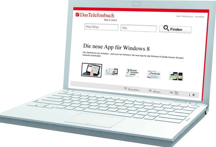Das Telefonbuch glänzt mit  neuem Online-Auftritt