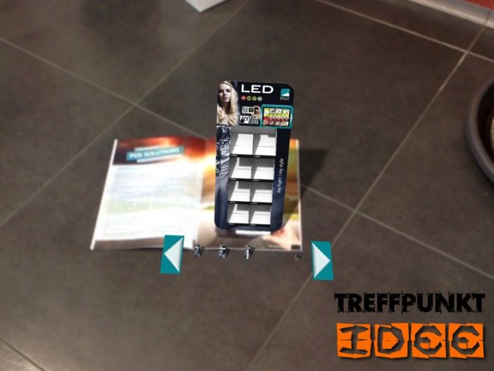 Augmented Reality: Treffpunkt Idee veredelt Verpackungen und Displays digital