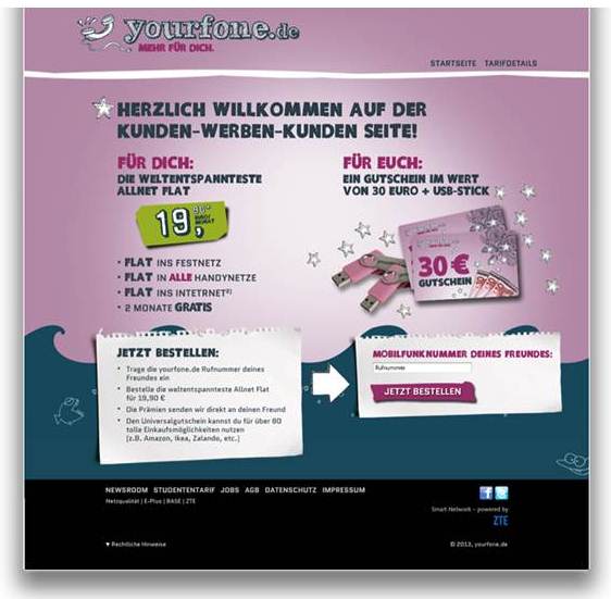 Mehr für deine Freundschaft: yourfone.de startet exklusive Geburtstagsaktion