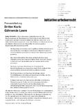 Dritter Korb: Gähnende Leere