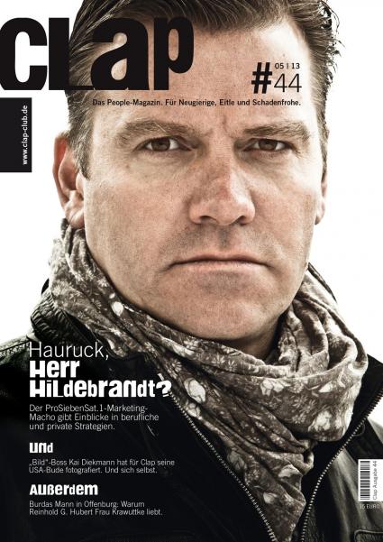 Clap: Verlagsmanager Reinhold G. Hubert sieht das Ende der generalistischen Gesellschaft (BILD)
