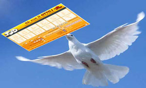 Schlangestehen mit Lottoschein in der Annahmestelle – das war gestern