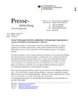 Zu den Urteilen gegen Mitarbeiter ausländischer Nichtregierungs-Organisationen in Ägypten teilt Bundesentwicklungsminister Niebel mit