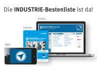 INDUSTRIE-Bestenliste informiert – online, als Web-App oder E-Book