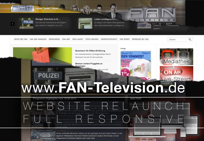 FAN-Television launcht neue Webseite