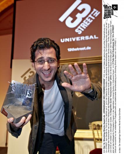 Murat Eyüp-Gönültas gewinnt 14. Shocking Shorts Award von 13TH STREET (BILD)